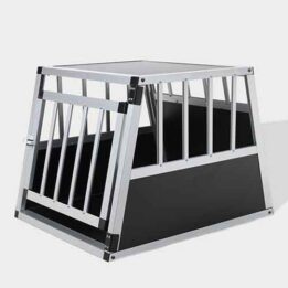 Single Door Aluminum Dog cage 75a 54cm 06-0765 gmtpetproducts.com