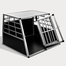 Large Double Door Dog cage With Separate board 65a 06-0774 gmtpetproducts.com