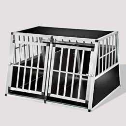 Large Double Door Dog cage With Separate board 06-0778 gmtpetproducts.com
