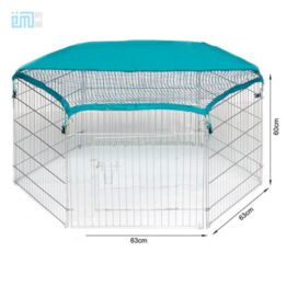 Large Playpen Large Size Folding Removable Stainless Steel Dog Cage Kennel 06-0112 gmtpetproducts.com