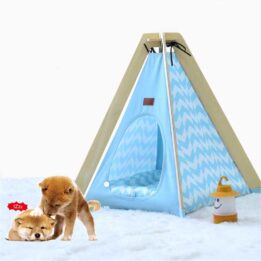 Animal Dog House Tent: OEM 100%Cotton Canvas Dog Cat Portable Washable Waterproof Small 06-0953 gmtpetproducts.com