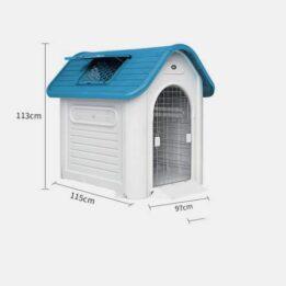 PP Material Portable Pet Dog Nest Cage Foldable Pets House Outdoor Dog House 06-1603 gmtpetproducts.com