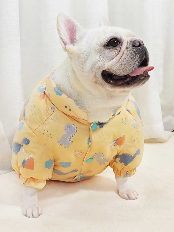 GMTPET French fighting cotton clothes French fighting winter clothes thickened a winter cute tiger fat dog short body bulldog clothes 107-222037 gmtpetproducts.com