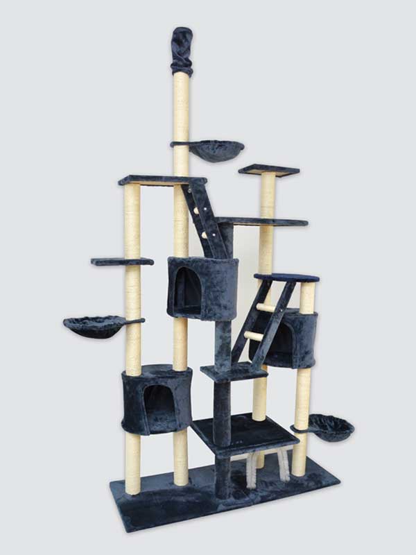 Plataforma de juego para gatos con árbol para gatos grandes de sisal multicapa de lujo gmtpetproducts.com