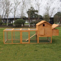 Chinese Mobile Chicken Coop Wooden Cages Large Hen Pet House gmtpetproducts.com