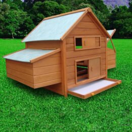 Wooden pet house Double Layer Chicken Cages Large Hen House gmtpetproducts.com