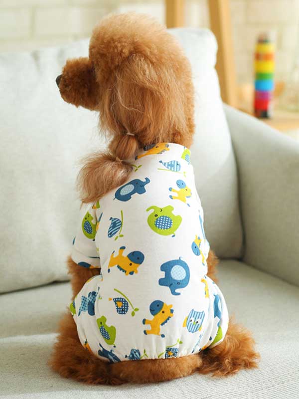 Nuevo cachorro perro Teddy ropa de cuatro patas ropa informal para mascotas 107-222047 gmtpetproducts.com