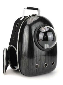 Black King Kong upgraded side-opening pet cat backpack 103-45015 gmtpetproducts.com