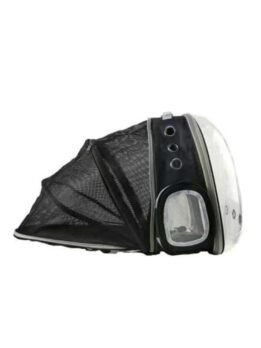 Black Transparent Pet Bag Space Capsule Pet Backpack 103-45072 gmtpetproducts.com