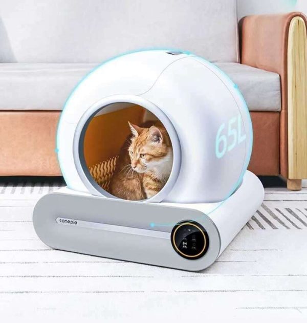 Wholesale APP Control Intelligent Smart Self Cleaning Litter Box for Cats Automatic Cat Toilet Litter Box 116-5903 - 图片 4