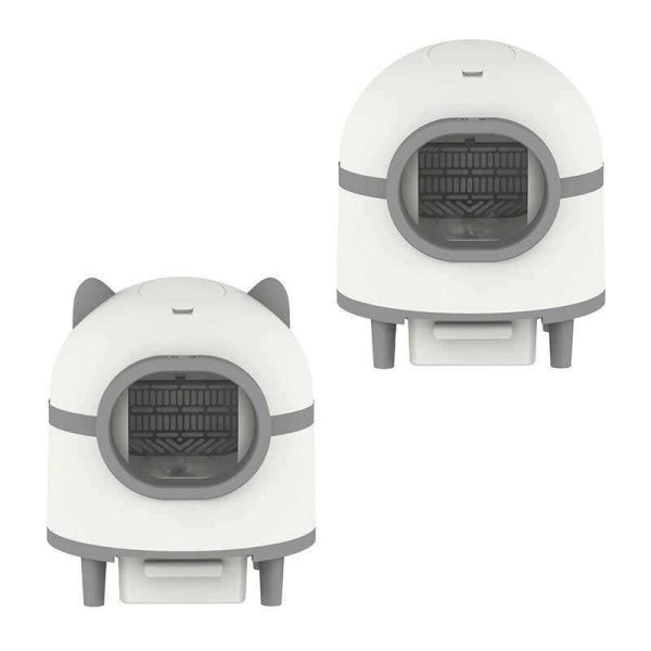 Wholesale Custom Intelligent APP Control Extra Large Pet Waste Disposal Automatic Self-Cleaning Smart Cat Toilet Litter Box For Cats 116-5910 - 图片 6